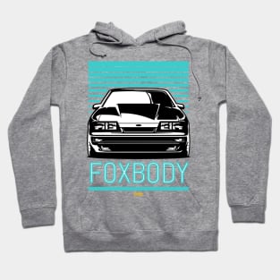 Foxbody 5.0 Ford Mustang 4 Eye Hoodie